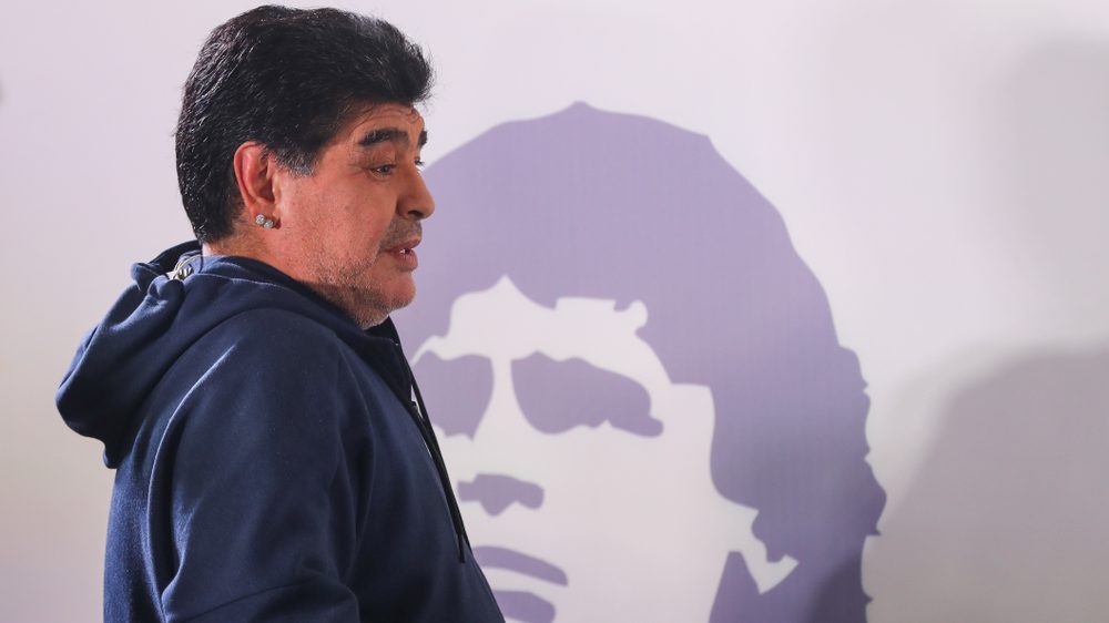 Diego Maradona acordo de licenciamento garantido pela Blueprint Gaming